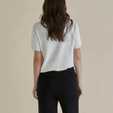 Robbie Knit Tee - Cream