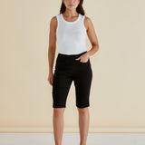 Bermuda Bengaline Short - Black