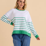 Palma Sweat - Green Stripe
