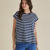 Michaela Tee - Navy Stripe