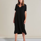 Irena Bamboo Dress - Black