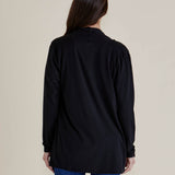 Maeve Bamboo Cardigan - Black