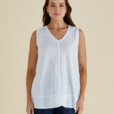 Mariah Tank - White