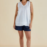 Mariah Tank - White