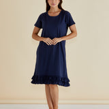 Aaliyah Dress - Navy