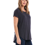 Hailey Short Sleeve Tee - Petrol