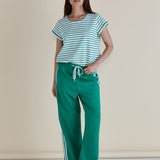 Nikki Relax Cotton Jogger- Green