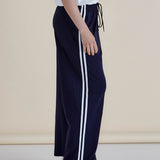 Nikki Relax Cotton Jogger - Navy