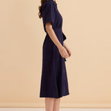 Rosalie Jersey Shirt Dress