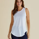 Keira Tank - White