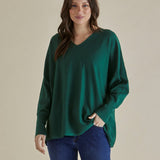 Destiny Knit Jumper - Green