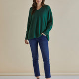 Destiny Knit Jumper - Green