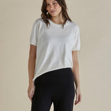 Robbie Knit Tee - Cream