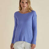 Cable Mini Jumper - Powder Blue