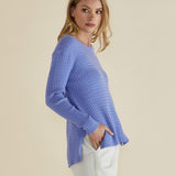 Cable Mini Jumper - Powder Blue