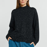 Carlin Knit Sweater - Black