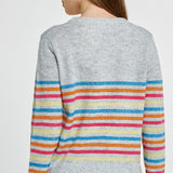 Elinda Sweater - Rainbow Stripe