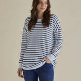 Sophie Knit Jumper - Monochrome Stripe