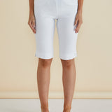 Bermuda Bengaline Short - White