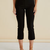 Crop Bengaline Pant - Black
