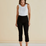 Crop Bengaline Pant - Black