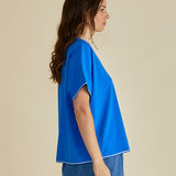 Avalon Tee - Royal Blue