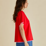 Avalon Tee - Red
