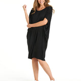 Maui T-Shirt Dress - Black