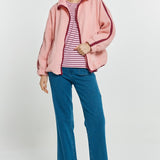 Aubrey Fleece Jacket - Pink/Plum