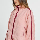 Aubrey Fleece Jacket - Pink/Plum