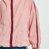 Aubrey Fleece Jacket - Pink/Plum