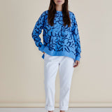 Palma Sweat - Blue Floral