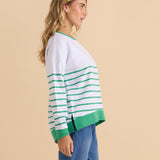 Palma Sweat - Green Stripe