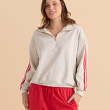 Rocco Quarter Zip Sweatshirt