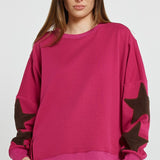 Saskia Sweatshirt - Mulberry