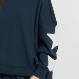 Saskia Sweatshirt - Navy