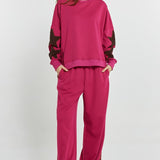 Saskia Trackpant - Mulberry