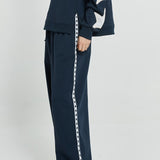 Saskia Trackpant - Navy
