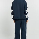 Saskia Trackpant - Navy
