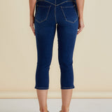 Camila Crop Jeans - Midnight Denim