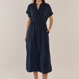 Simone Dress - Navy