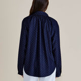 Lizza Embellished Shirt - Dark Blue