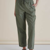 Quinn Cotton Jogger - Khaki