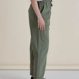 Quinn Cotton Jogger - Khaki