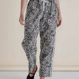 Quinn Cotton Jogger - Leopard Print