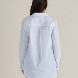 Shellie Poplin Shirt- White