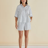 Sierra Short - Black/White Stripe