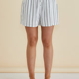 Sierra Short - Black/White Stripe