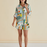Mills Shirt - Paradise Print