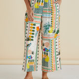 Sable Wide Leg Pant - Paradise Print